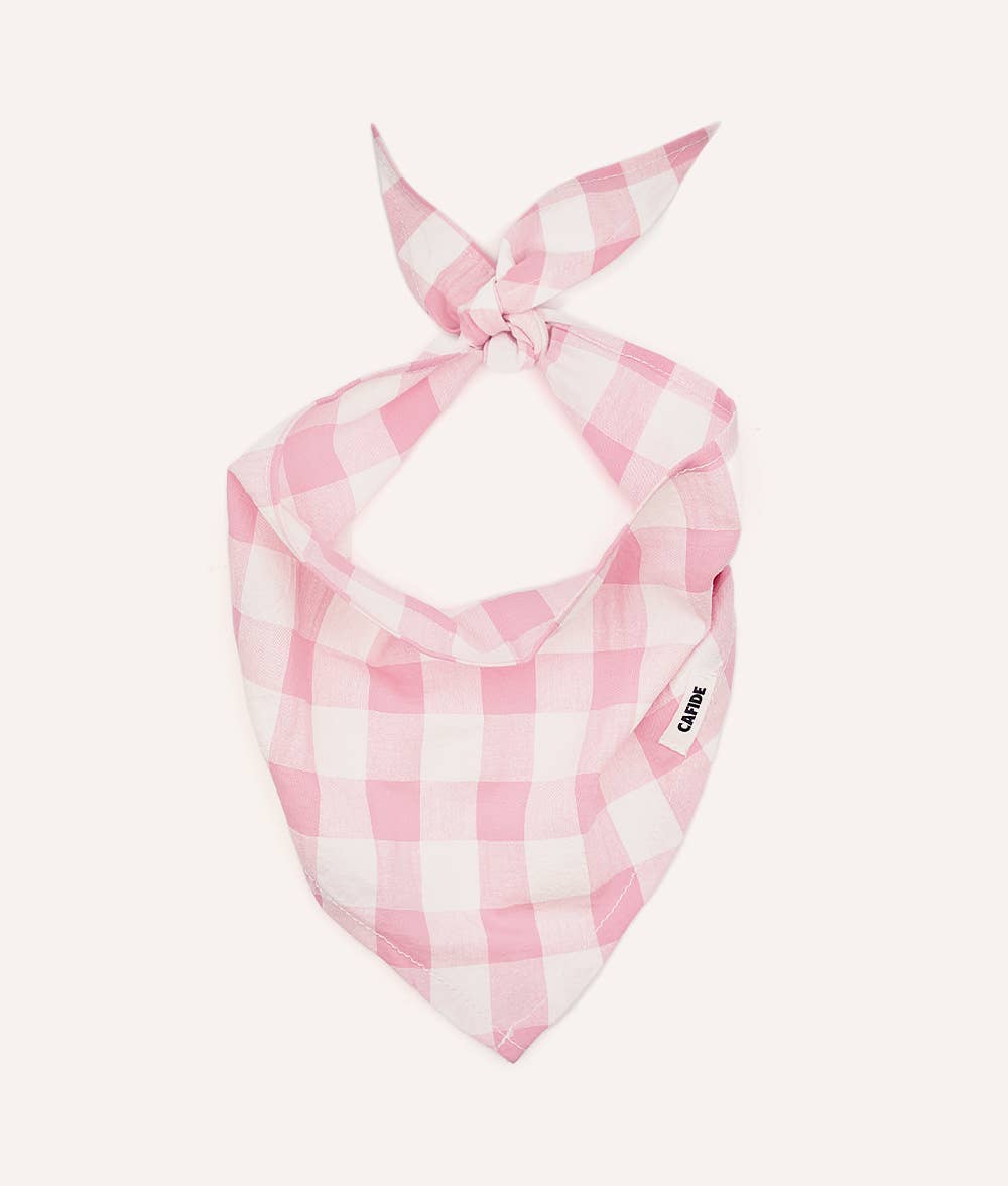 Bandana Martine - Vichy rose