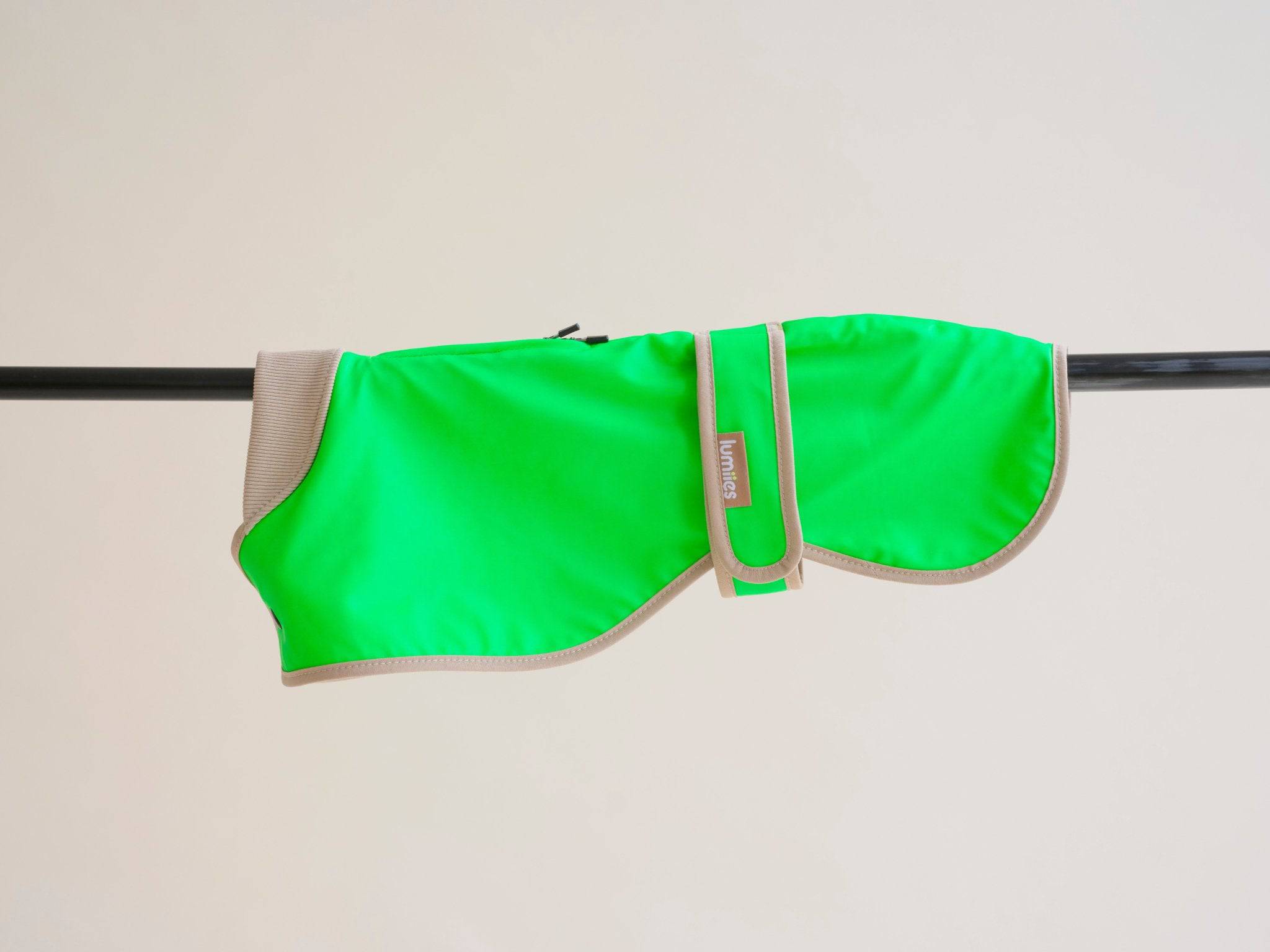 Manteau de pluie Maya - Gecko vert néon