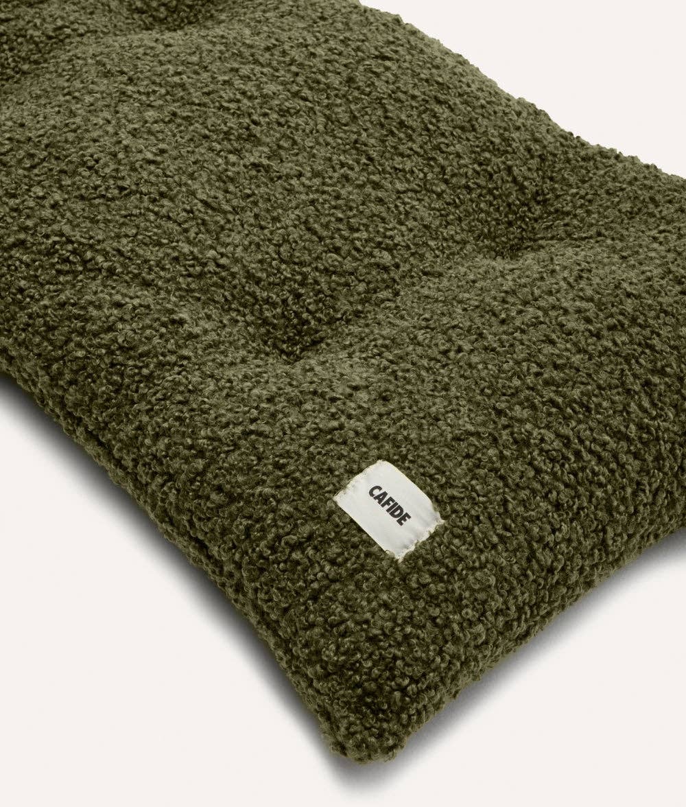 Coussin pour chien en tissu tactile imitation mouton, Bela