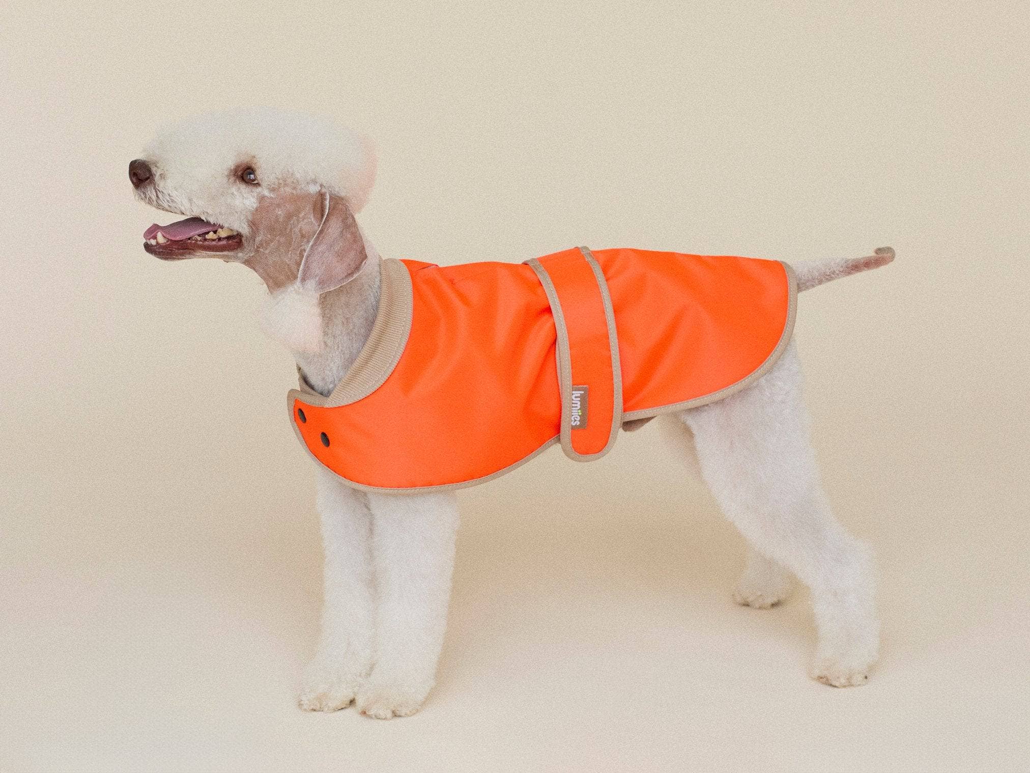 Manteau de pluie Maya - Mandarine Néon