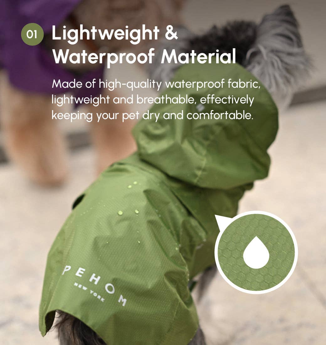 Imperméable de poche Crapule - Violet