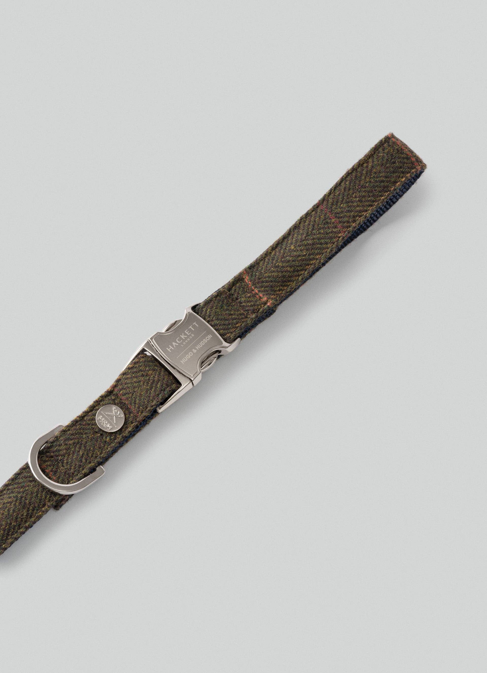 Laisse Watson pour chien - Tweed Tartan Hackett x Hugo & Hudson
