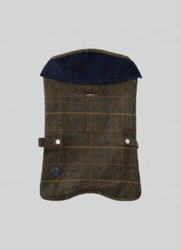 Veste Basilton - Tweed vert foncé à carreaux Hackett x Hugo & Hudson
